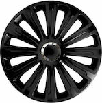 Versaco Car Hubcap Set Trend Rc 14" 4pcs Black