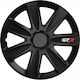 Versaco Car Hubcap Set Gtx 16" 4pcs Black