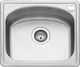 Karag BL 605 BL605 Drop-In Sink Inox Satin W49.5xD45cm Silver