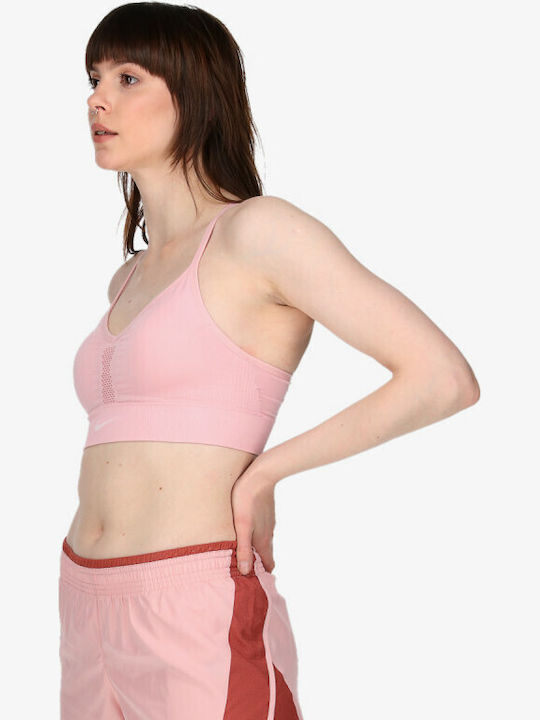 Nike Indy Seamless Дамски Спортен Блуз Розов