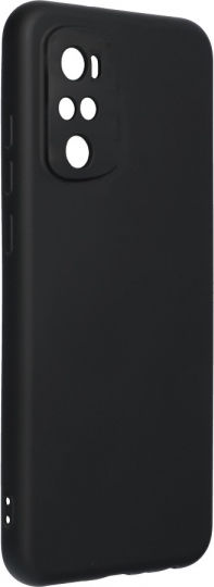 Senso Liquid Back Cover Σιλικόνης Μαύρο (Redmi Note 10 / 10s / Poco M5s)