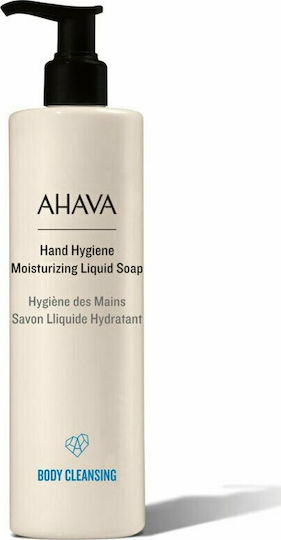 Ahava Hand Hygiene Moisturizing Liquid Soap με Αλόη Βέρα & Ρόδι 250ml