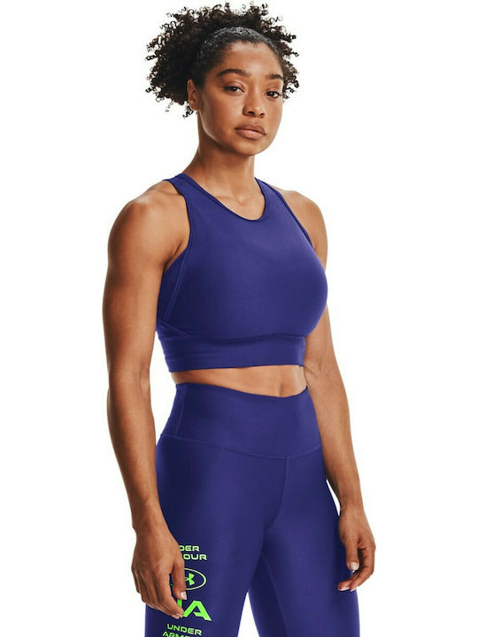 Under Armour HeatGear Women's Sports Bra Navy Blue