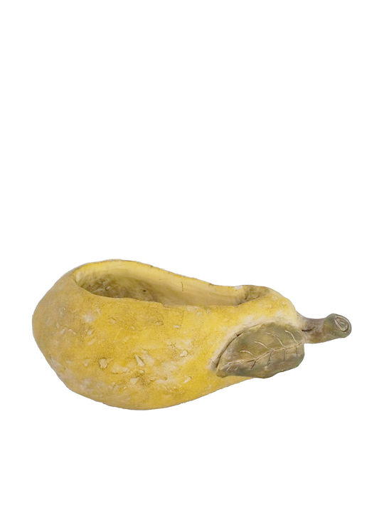 Espiel Pot Yellow 29.5x15x12cm Pear