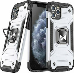 Wozinsky Ring Armor Back Cover Plastic Argintiu...