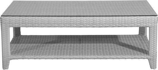 Tisch Stabil Coffee Table Gray 100x50x42cm