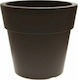 Viomes Linea 873 Flower Pot 35x33cm in Black Color