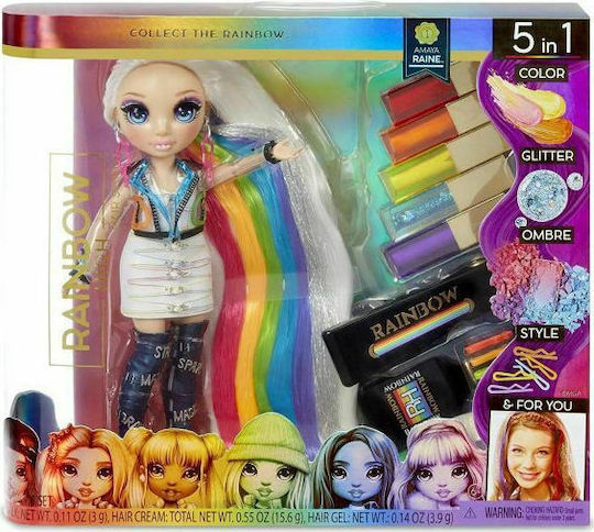 MGA Entertainment Hair Studio Doll Set Rainbow High for 6++ Years