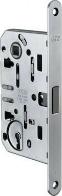 AGB Mediana Evolution Recessed Lock Mesoportas Silver