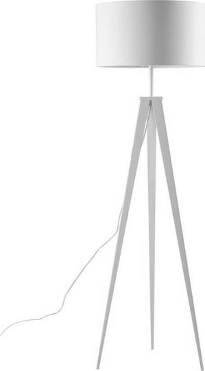Fan Europe Ibis-PT Vintage Floor Lamp H160xW50cm. with Socket for Bulb E27 White