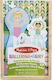 Melissa & Doug Magnetic Construction Toy Magnetic Dress-up Ballet Dancer for Children 3+ Years