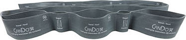 Cando Multi-Grip Resistance Band Very Hard Gray