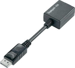 Techly Konverter DisplayPort männlich zu VGA weiblich Schwarz (IADAP-DSP-250)