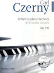 Nakas Czerny - 30 Σπουδές Τεχνικής Op.849 Μέθοδος Εκμάθησης για Πιάνο + CD