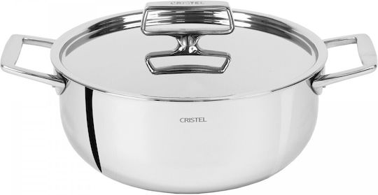 Cristel Castel Pro Deep Stainless Steel Pot 7.2lt / 28cm