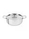 Cristel Castel Pro Deep Stainless Steel Pot 2.7lt / 20cm