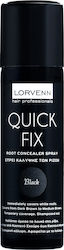 Lorvenn Quick Fix Root Concealer Hair Spray Black 75ml