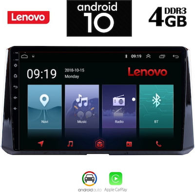 Lenovo Car-Audiosystem für Toyota Korolla 2019> (Bluetooth/USB/AUX/WiFi/GPS) mit Touchscreen 10.1" LENOVO SSX9958_GPS