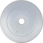 X-FIT Round Set of Plates Rubber 1 x 2.5kg Ø28mm