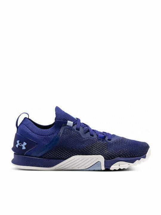 Under Armour TriBase Reign 3 Γυναικεία Αθλητικά Παπούτσια για Προπόνηση & Γυμναστήριο Μπλε