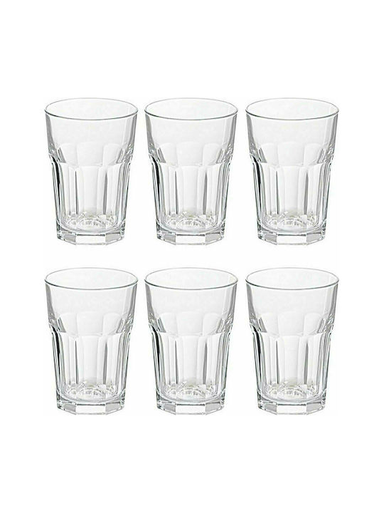 Sidirela Maroco Glass Set Whiskey made of Glass 270ml 6pcs