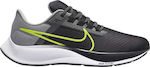 Nike Air Zoom Pegasus 38 Ανδρικά Αθλητικά Παπούτσια Running Γκρι