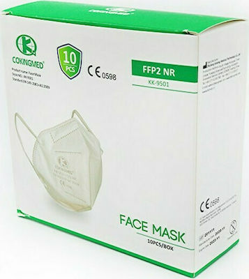 Cokingmed Disposable Protective Mask FFP2 White 1pcs