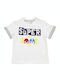 Παιδικό T-shirt Λευκό Super