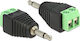 DeLock Βύσμα 3.5mm Jack male Μαύρο 65528