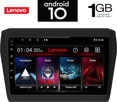 Lenovo IQ-AN X5936 Ηχοσύστημα Αυτοκινήτου για Suzuki Swift (Bluetooth/USB/AUX/WiFi/GPS) με Οθόνη Αφής 9"