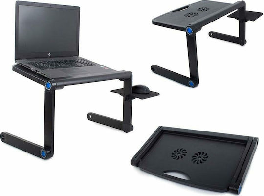 Verk Group Τραπεζάκι για Laptop έως 17" με 1 Ανεμιστήρα 06162