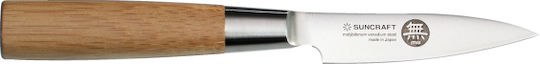 Senzo Suncraft Bamboo Peeling Knife from Stainless Steel 8cm