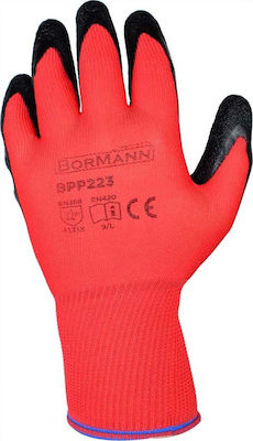 Bormann Safety Glofe Latex Red