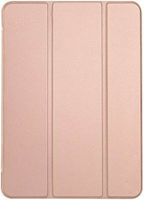 Tri-Fold Флип капак Изкуствена кожа Розово злато (Lenovo Tab M10 HD (второ поколение) 10.1")