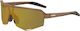 R2 Cycling Glasses Fluke with Brown Frame & Mul...