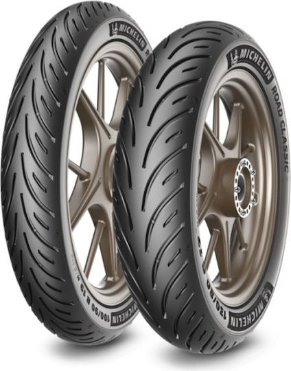Michelin Road Classic 130/70B18 63H Tubeless On-Road Motorradreifen Hinterrad