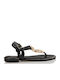 Envie Shoes Women's Flat Sandals In Black Colour