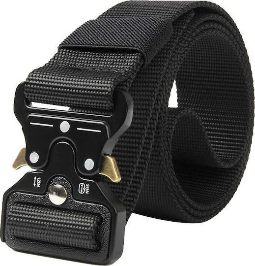 TMV-0043 Strap Military Belt Quick Release Black 38mm