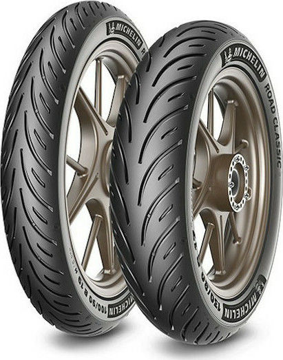 Michelin Road Classic 100/90B19 57V Fără Cameră De Aer Pe Șosea Anvelopă Pentru Motociclete Partea Din Față