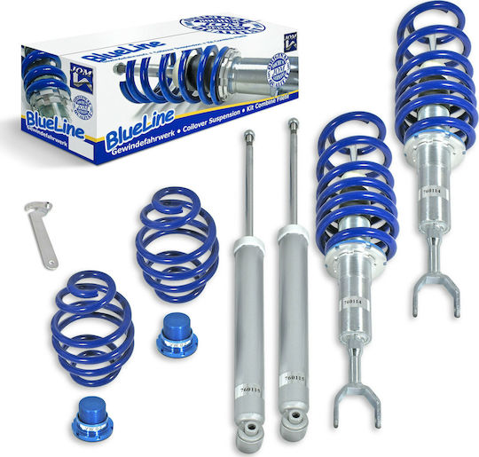 JOM Set Suspensions Adjustable 4pcs for Skoda Superb 2001-2008