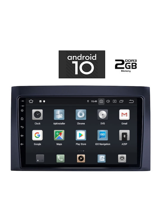 Lenovo IQ-AN X1101 Ηχοσύστημα Αυτοκινήτου για Isuzu D-Max (Bluetooth/USB/AUX/WiFi/GPS) με Οθόνη 9"