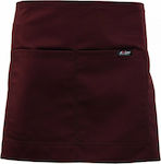 Axon Apron Waist Burgundy