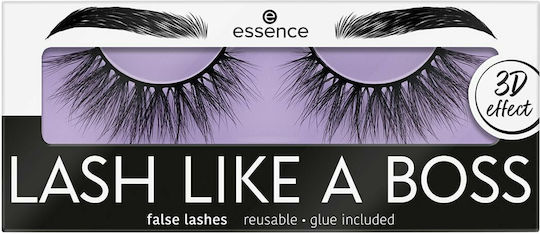Essence Like A Boss Βλεφαρίδες 02 Limitless με Κόλλα