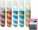 Exas Paper Interdruk Rainbow Kleber Glitter Mehrfarbig 20ml Set 5Stück
