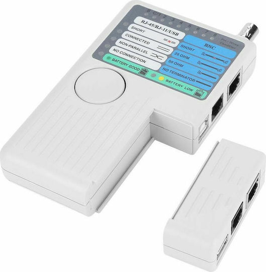 Andowl Q-306 Tester De Cabluri De Rețea BNC / RJ11 / RJ45 / USB