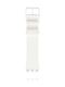 Swatch Rubber Strap White 17mm