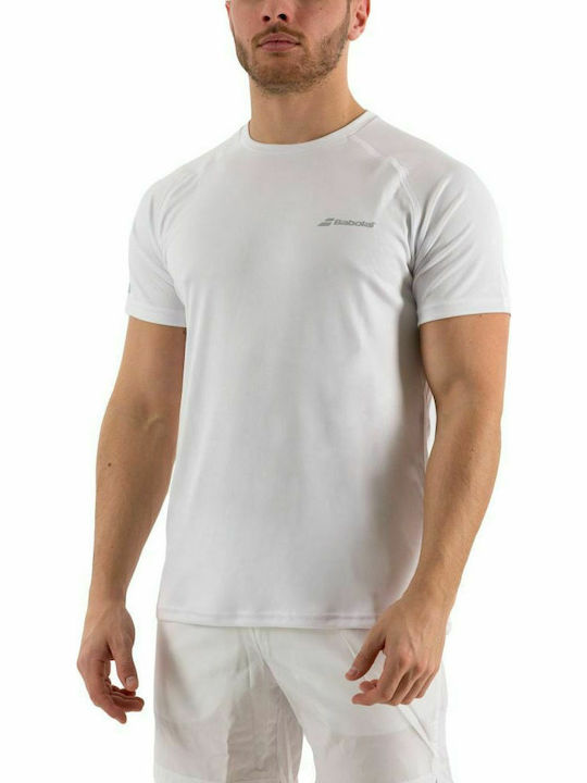 Babolat Herren T-Shirt Kurzarm Weiß 3MP1011-1000