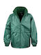 Result Kids Casual Jacket short with Lining Green Microfleece Lined