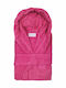 Beauty Home Women's Hooded Bathrobe Φουξ