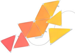 Nanoleaf Smart Dekorative Tischlampen Shapes Dreiecke LED RGB Hexagon 9Stück